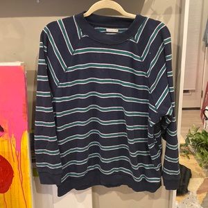 AE striped crewneck